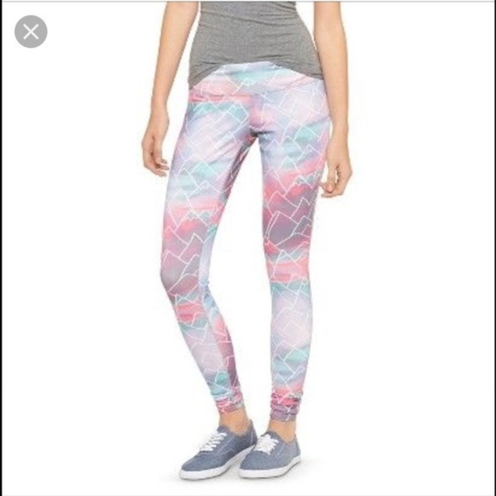 Mossimo sunset mountain leggings